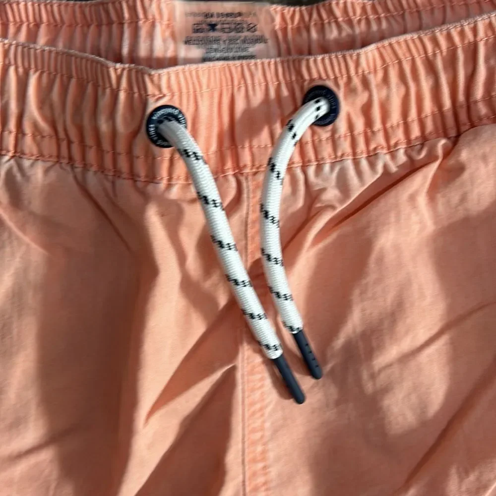 VINEYARD VINES SWIM TRUNK BOYS MEDIUM 8 10 ORANGE